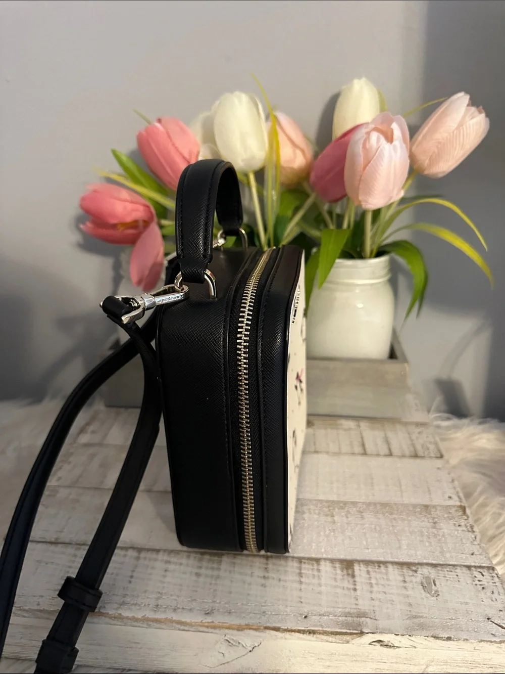 Kate spade vanity penguin crossbody bag